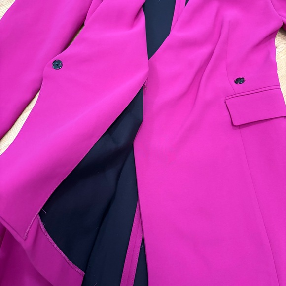 Zara Pink Draped Blazer Dress - Picture 10 of 14